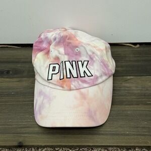 Pink Hat‎ Cap Womens Strapback Adjustable Tie Dye Outdoors Casual